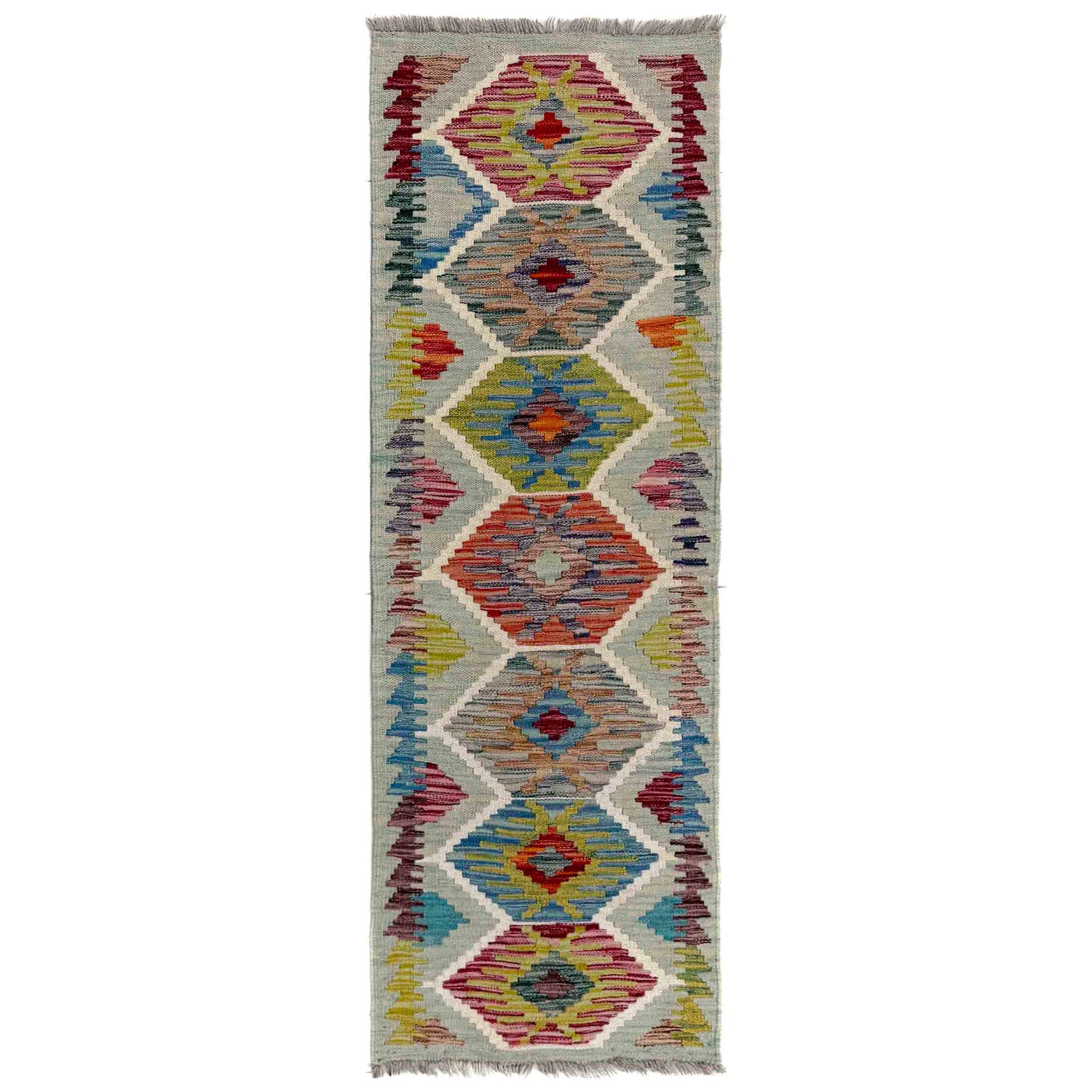 Vegetable Kelim Runner 1' 8" x 4' 9" (ft)- No. R40090