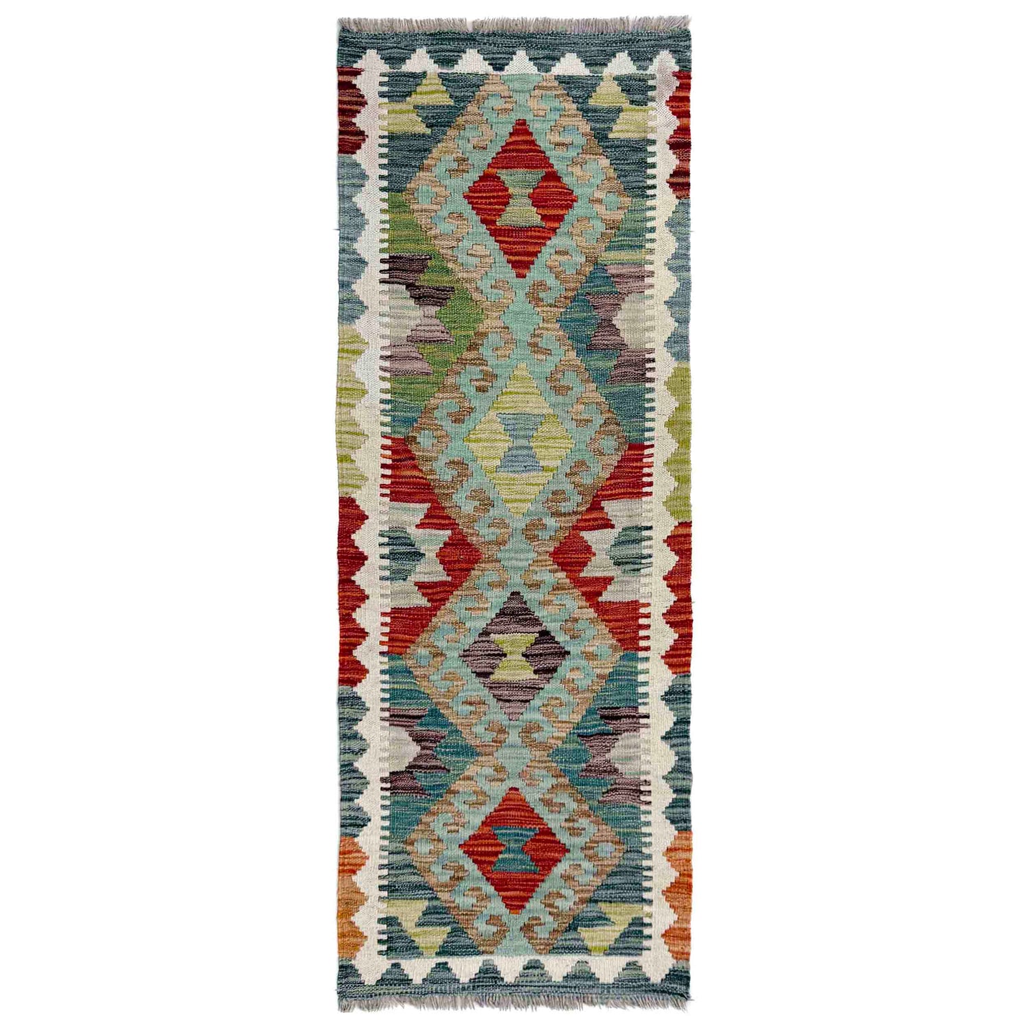 Vegetable Kelim Runner 1' 9" x 4' 11" (ft)- No. R40091