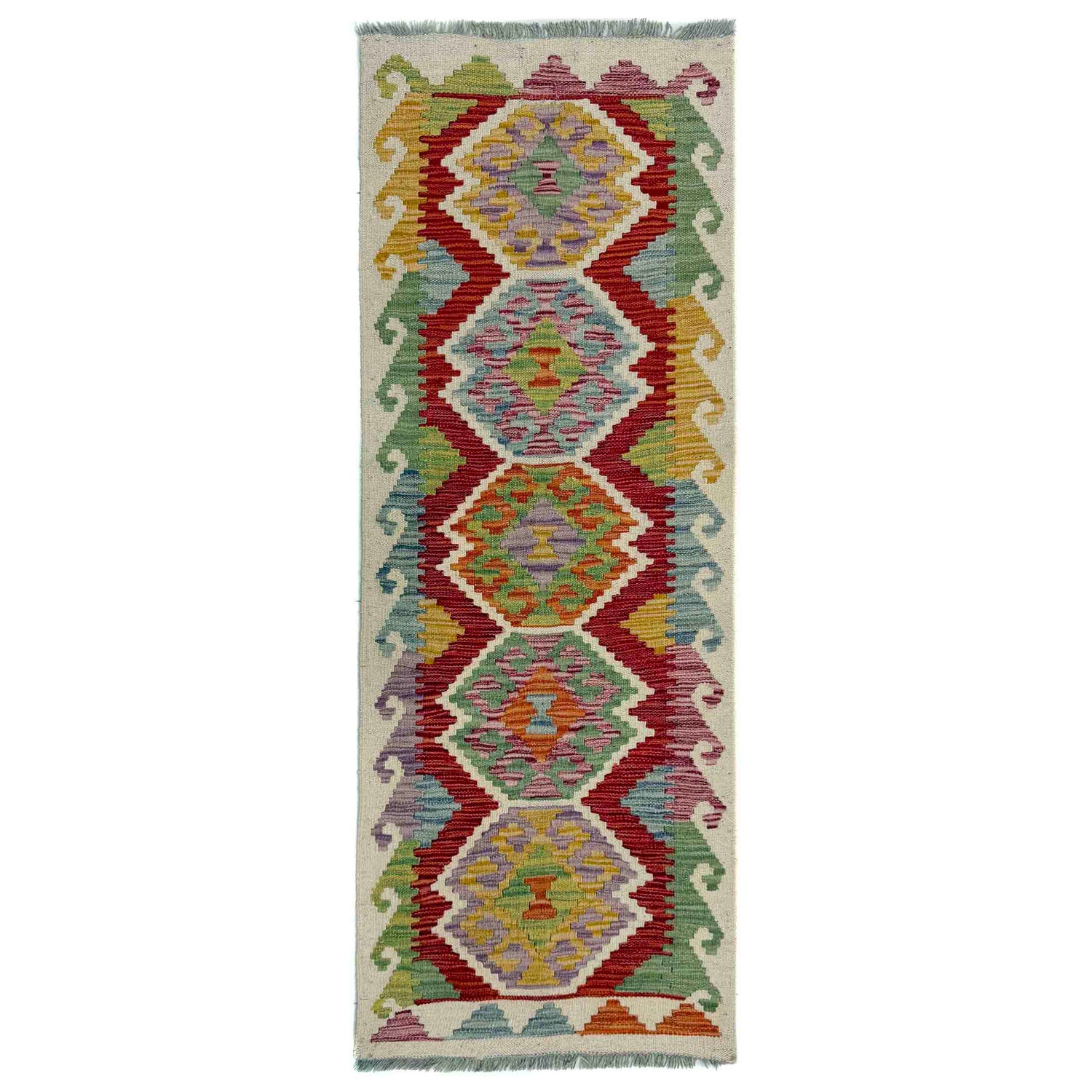 Vegetable Kelim Runner 1' 10" x 4' 11" (ft)- No. R40092