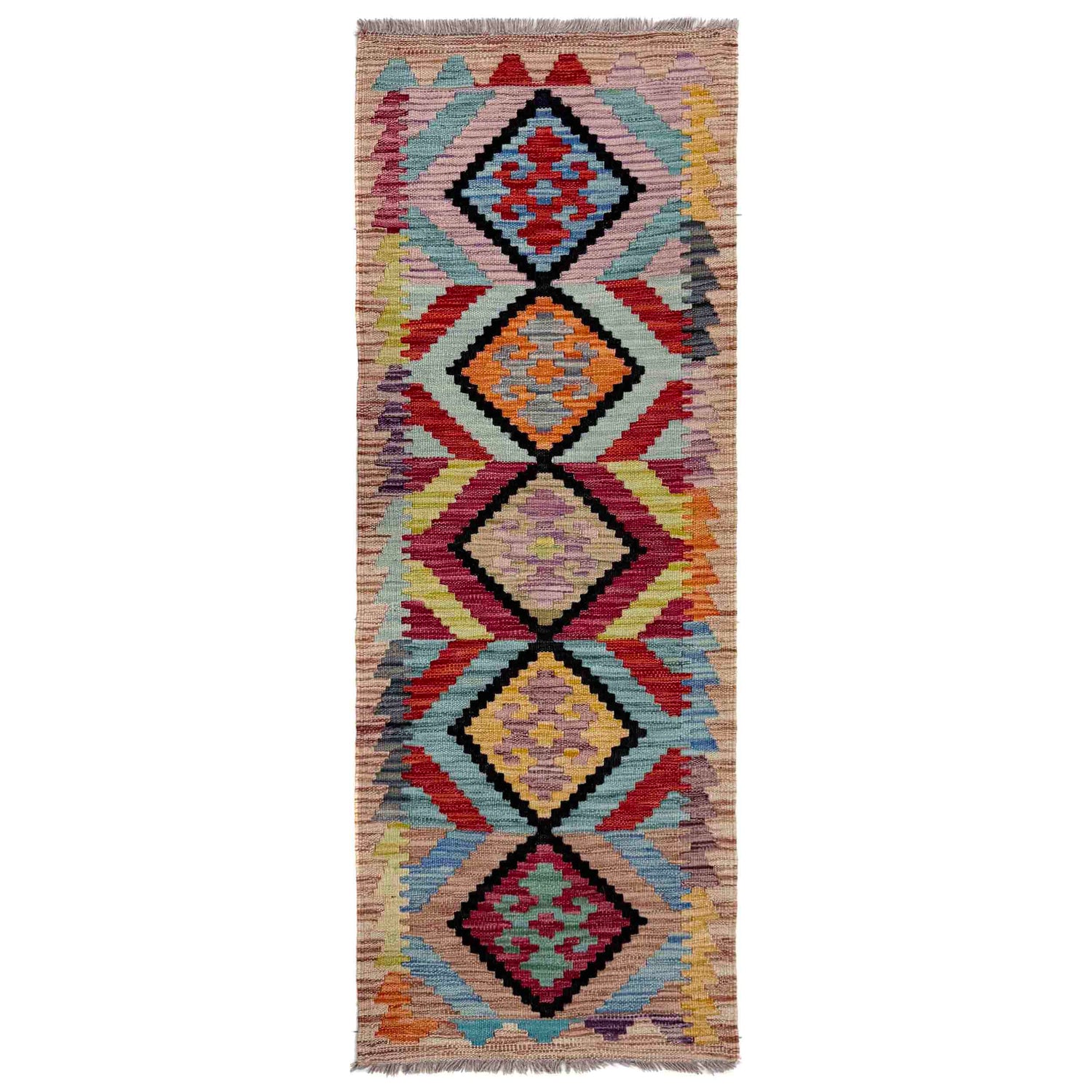 Vegetable Kelim Runner 1' 8" x 4' 11" (ft)- No. R40093