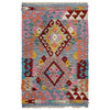 Handmade Vegetable Kelim 2' 0" x 3' 0" (ft) - No. R40103