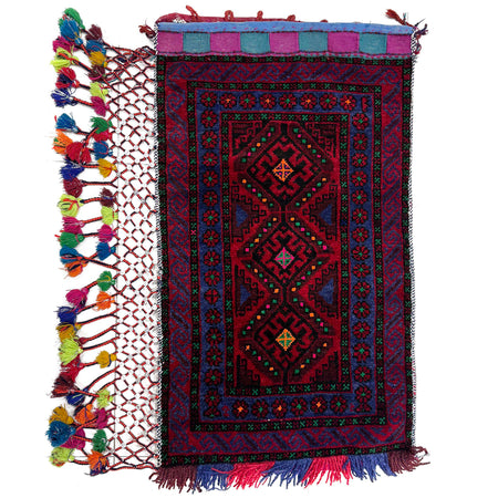 Hand Knotted Balisht Rug 1' 9" x 3' 1" (ft) - No. R40113