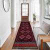 Red Color Mashwani Short Runner 2' 0" x 8' 2" (ft) - No. R40161