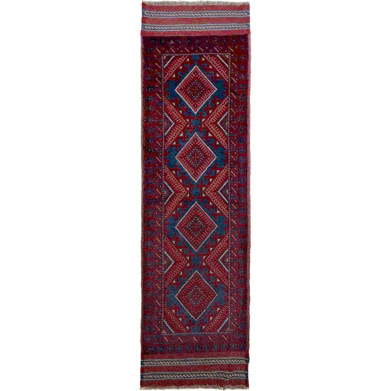 Multi Color Mashwani Short Runner 2' 3" x 8' 0" (ft) - No. R40167