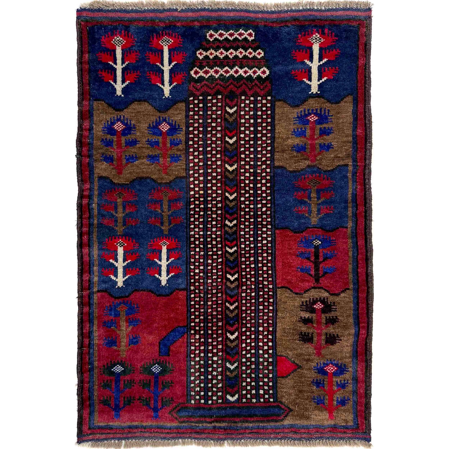 Handmade Baluchi Rug 2' 8" x 3' 10" (ft) - No. R40222