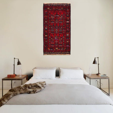 Prayer Mat 2' 6" x 4' 8" (ft) - No. W12030