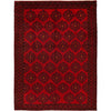 Red Color Baluchi Rug 9' 2" x 12' 6" (ft) - No. W12636