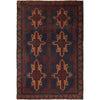 Hand Knotted Baluchi Rug 2' 9" x 4' 0" (ft) - No. W14948