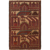 Small Prayer Rug 2' 10" x 4' 5" (ft) - No. W15093