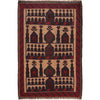 Small Prayer Rug 3' 1" x 4' 6" (ft) - No. W15230