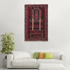 Prayer Rug 2' 10" x 4' 4" (ft) - No. W15284