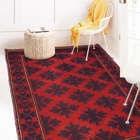 Handmade Baluchi Rug 2' 9" x 4' 8" (ft) - No. W15517