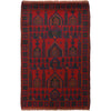 Red Color Prayer Rug 3' 0" x 4' 11" (ft) - No. W15623