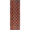 Multi Flat Weave Kilim Runner 2' 8" x 8' 5" (ft) - No. W17121