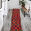 Flatweave Kilim Runner 2' 4" x 8' 8" (ft) - No. W18370