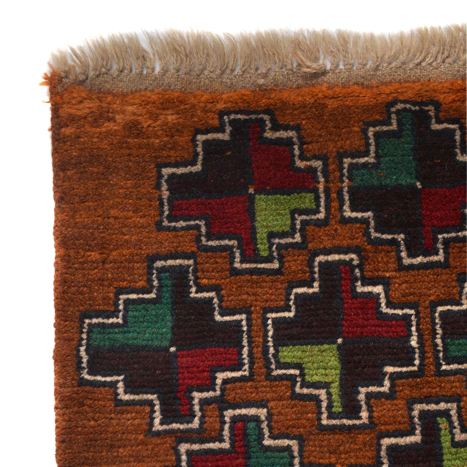 Hand Knotted Baluchi Runner 2' 3" x 6' 9" (ft) - No. W18379