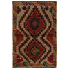 Tribal Baloch Rug 3' 10" x 5' 11" (ft) - No. W27269