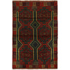 Tribal Baloch Rug 4' 4" x 6' 6" (ft) - No. W27270