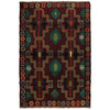 Tribal Baloch Rug 4' 4" x 6' 4" (ft) - No. W27275