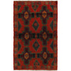 Hand Knotted Baluchi Rug 3' 11" x 6' 3" (ft) - No. W27286