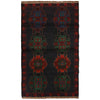 Dark Blue Baluchi Rug 4' 2" x 6' 6" (ft) - No. W27289