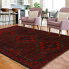 Maroon Baluchi Rug 3' 10" x 5' 10" (ft) - No. W27291