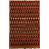 Multi Baluchi Rug 3' 9" x 6' 4" (ft) - No. W27292