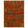 Orange Baloch Rug 3' 10" x 5' 7" (ft) - No. W27294