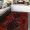 Hand Knotted Baluchi Rug 4' 1" x 5' 10" (ft) - No. W27296