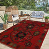 Baluch Short Rug 3' 11" x 5' 9" (ft) - No. W27307