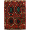 Tribal Baloch Rug 4' 4" x 5' 9" (ft) - No. W27312