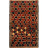 Hand Knotted Baluchi Rug 3' 7" x 6' 2" (ft) - No. W27315