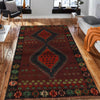 Maroon Baluchi Rug 3' 7" x 6' 2" (ft) - No. W27317