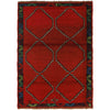 Red Color Baluchi Rug 4' 4" x 6' 2" (ft) - No. W27330