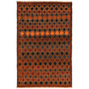 Brown Color Baluchi Rug 3' 8" x 5' 11" (ft) - No. W27332