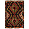 Hand Knotted Baluchi Rug 4' 0" x 5' 11" (ft) - No. W27334