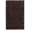 Dark Blue Baluchi Rug 4' 0" x 6' 4" (ft) - No. W27336