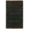 Dark Blue Baluchi Rug 4' 2" x 6' 8" (ft) - No. W27343