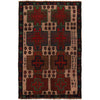 Handmade Baluchi Rug 4' 0" x 6' 7" (ft) - No. W27347