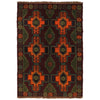 Handmade Baluchi Rug 4' 0" x 6' 0" (ft) - No. W27354