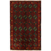 Hand Knotted Baluchi Rug 4' 2" x 6' 7" (ft) - No. W27356