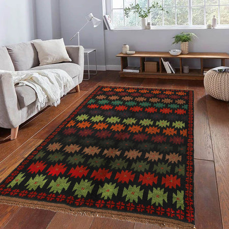 Handmade Baluchi Rug 4' 3" x 6' 5" (ft) - No. W27357