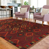 Maroon Baluchi Rug 4' 4" x 6' 2" (ft) - No. W27367