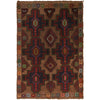 Baluch Short Rug 4' 2" x 6' 1" (ft) - No. W27373