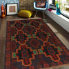 Dark Blue Color Baluchi Rug 3' 11" x 6' 2" (ft) - No. W27378