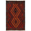 Hand Knotted Baluchi Rug 3' 8" x 5' 7" (ft) - No. W27382