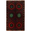 Tribal Baluchi Rug 4' 2" x 6' 8" (ft) - No. W27387