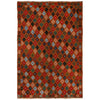 Orange Color Baluch Rug 3' 11" x 5' 10" (ft) - No. W27402