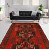 Red Baluch Rug 3' 5" x 6' 4" (ft) - No. W27403