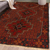 Hand knotted Baluchi Rug 3' 9" x 5' 10" (ft) - No. W27407